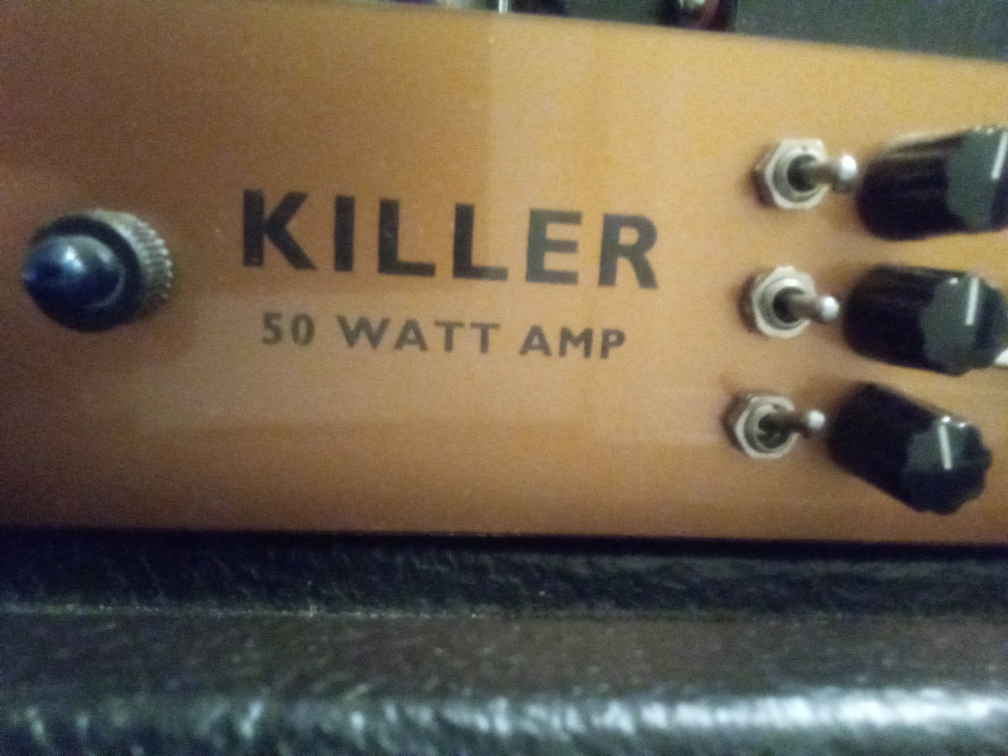 Custom 50 Watt Killer Guitar Amp
